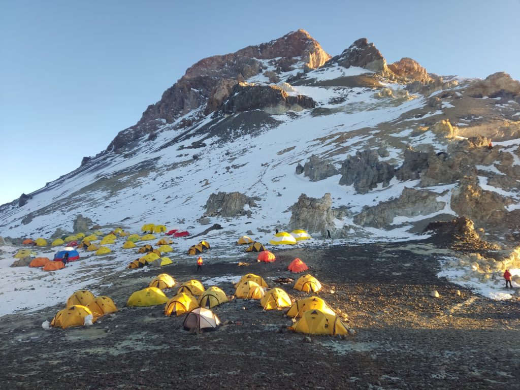 Aconcagua camp